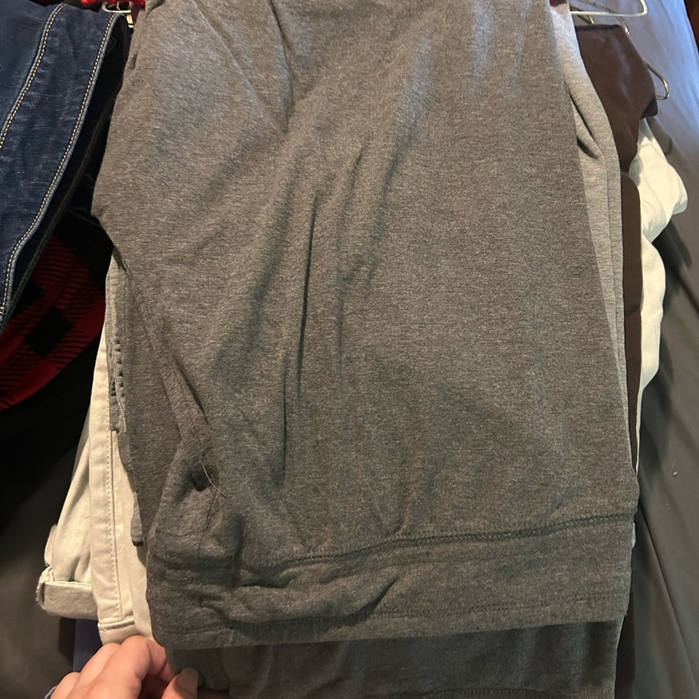 Athletic Works Gray Track Pants